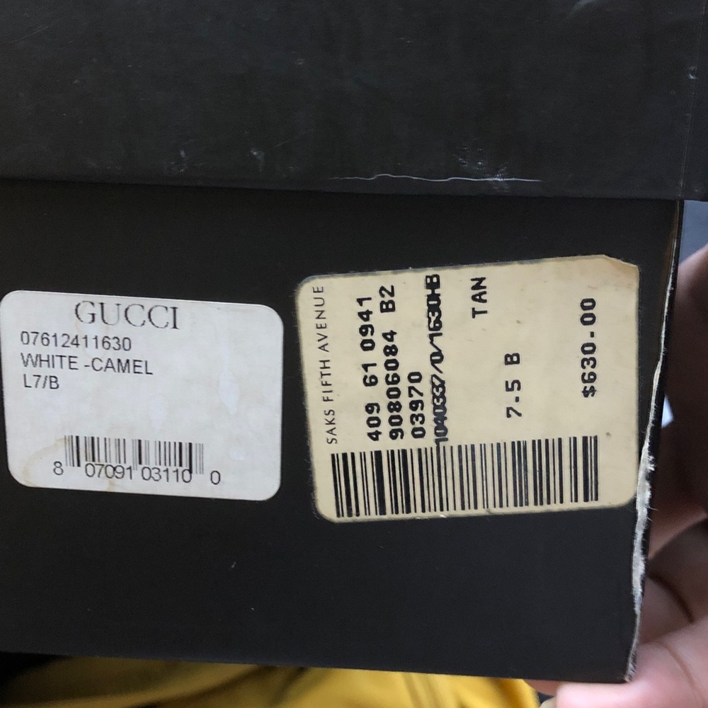 Gucci Black Box with Gold Logo - Picture 8 of 8